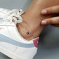 Stary Night Evil Eye Anklet