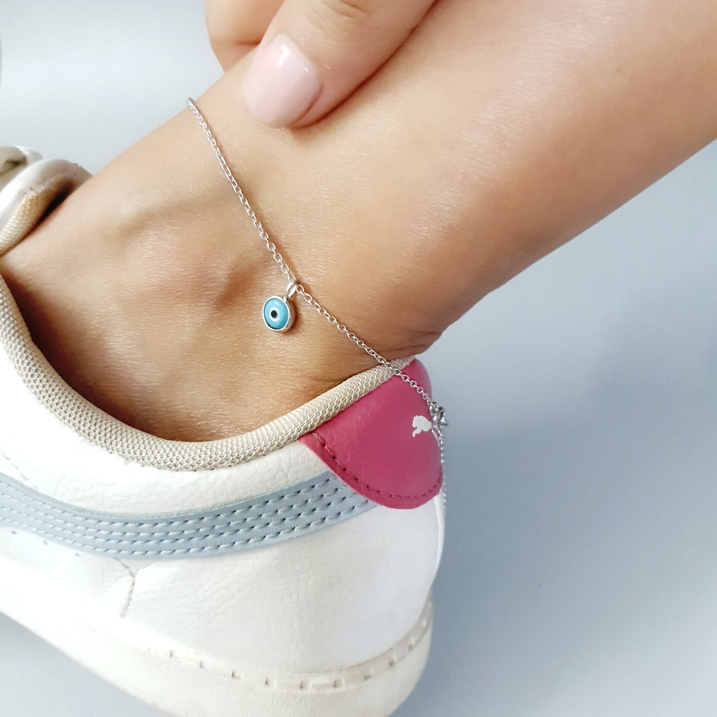 Summer Afternoon Evil Eye Anklet