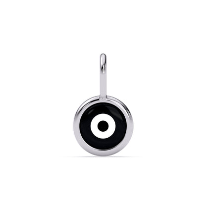 Midnight Black Evileye Pendant