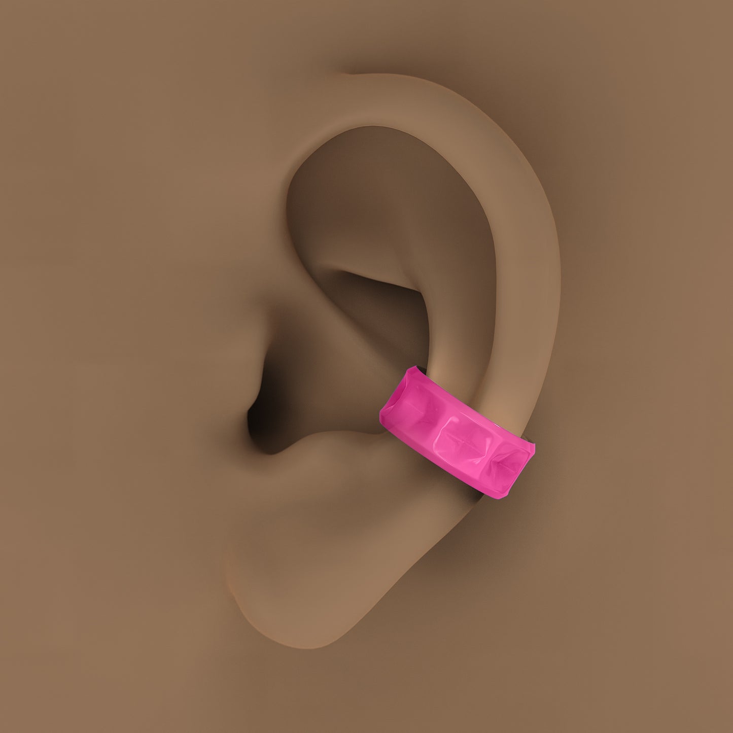 The Subtle Pink Ear Cuff