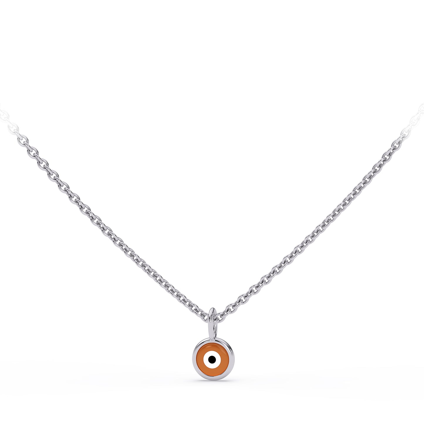 Orange Candy Evileye Pendant