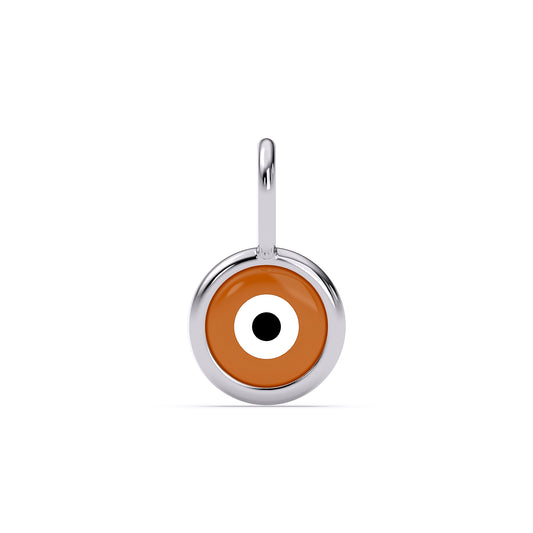 Orange Candy Evileye Pendant