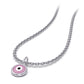 Pink Sunset Evileye Pendant