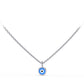 Summer Afternoon Blue Evileye Pendant