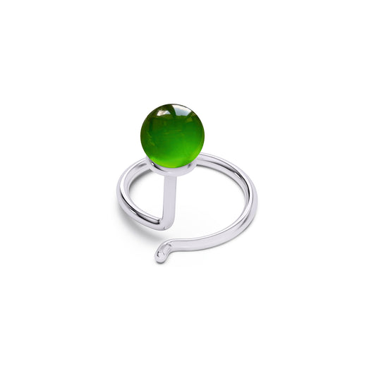 The Go Green Nose pin