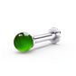 The Go Green Nose pin