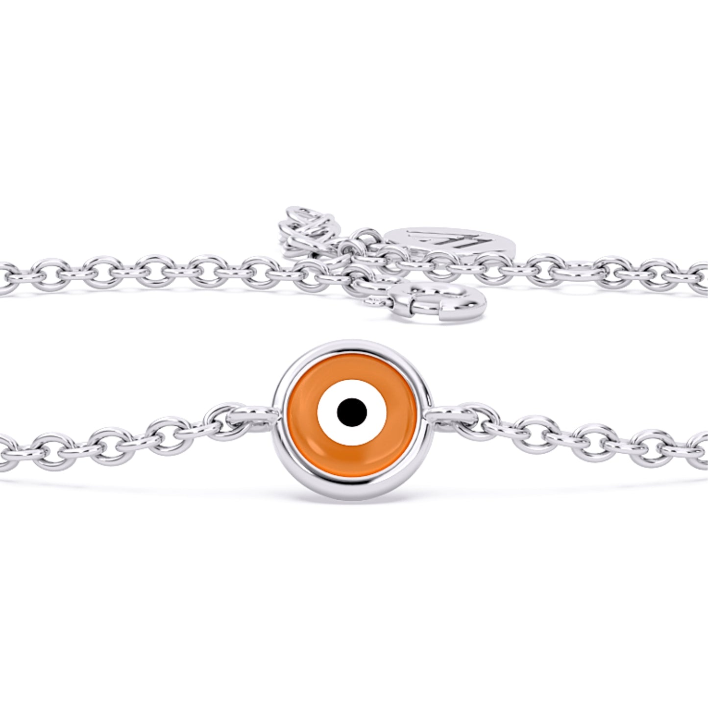 Orange Candy Evileye Bracelet