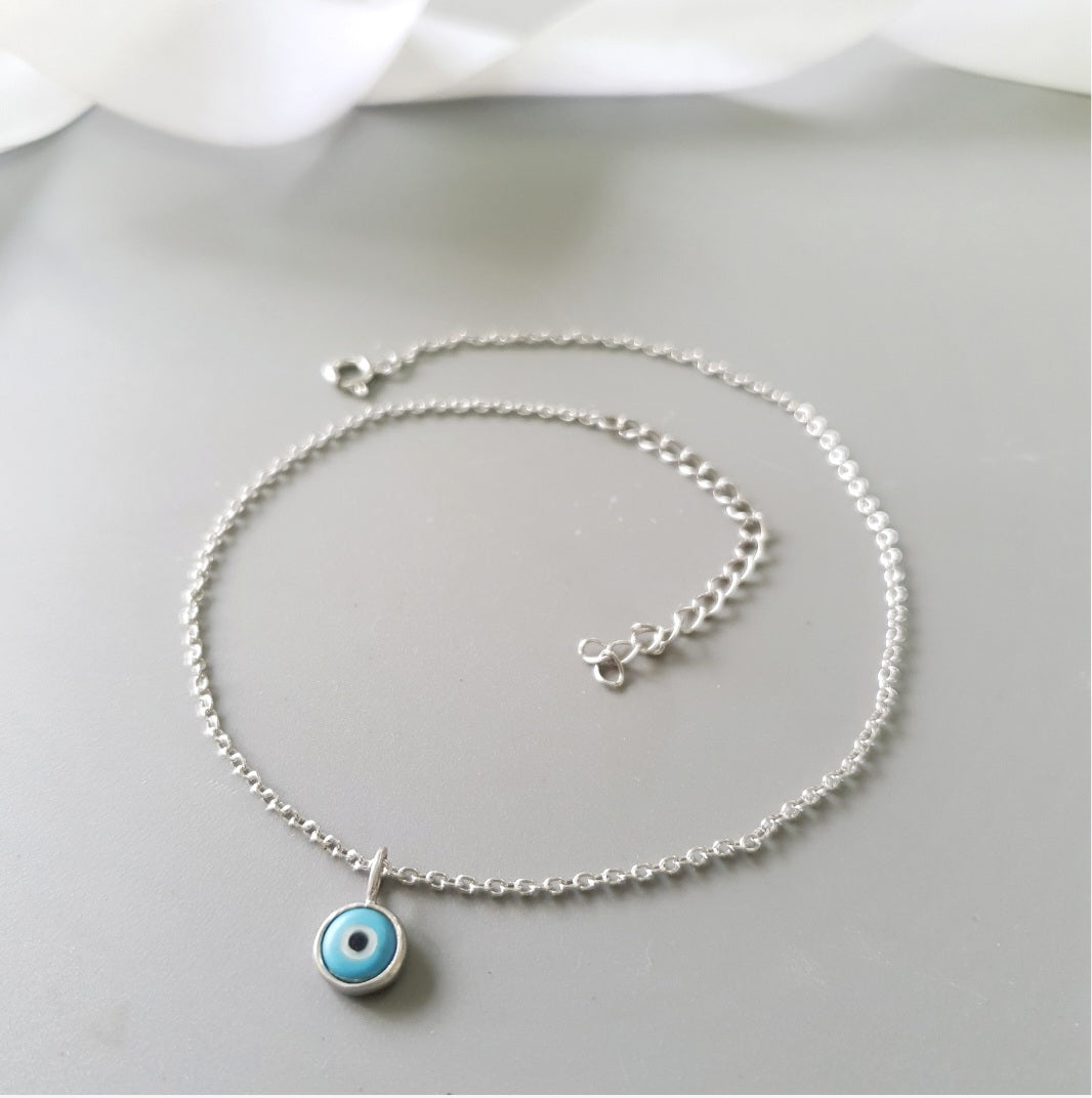 Summer Afternoon Evil Eye Anklet