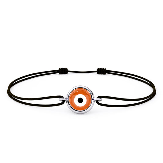 Orange Candy Evileye Thread Bracelet