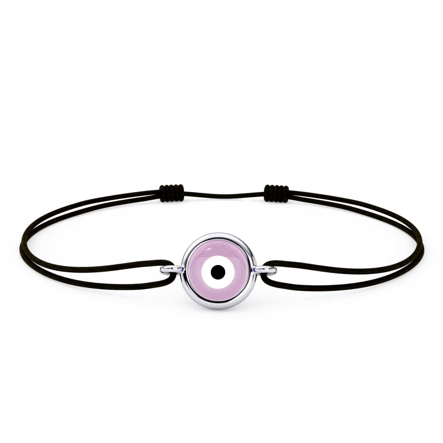 Pink Sunset Evileye Thread Bracelet