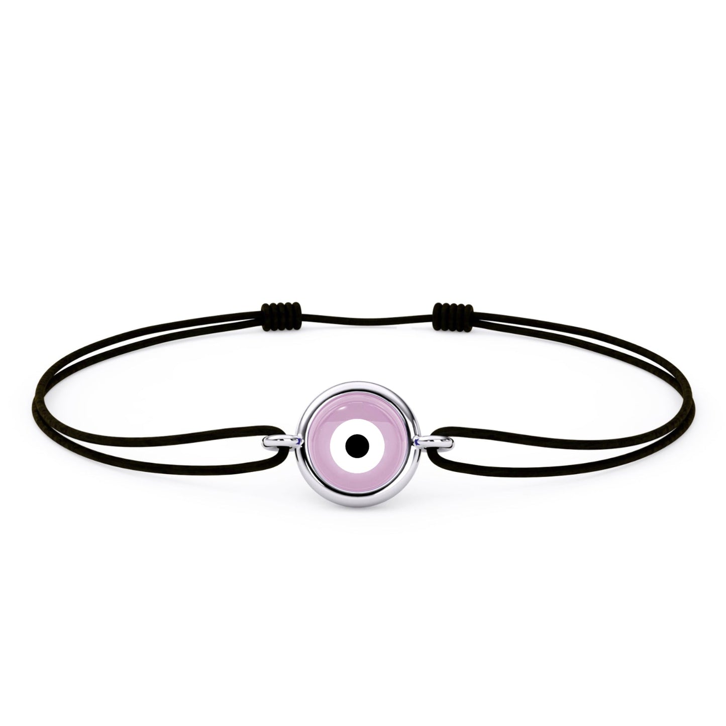 Pink Sunset Evileye Thread Anklet