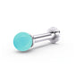 The Teeny Turquoise Nose pin