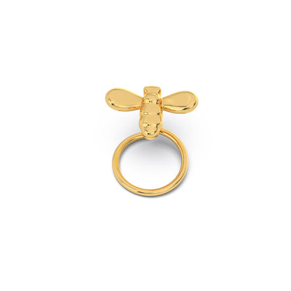 Bee Happy Nose Pin