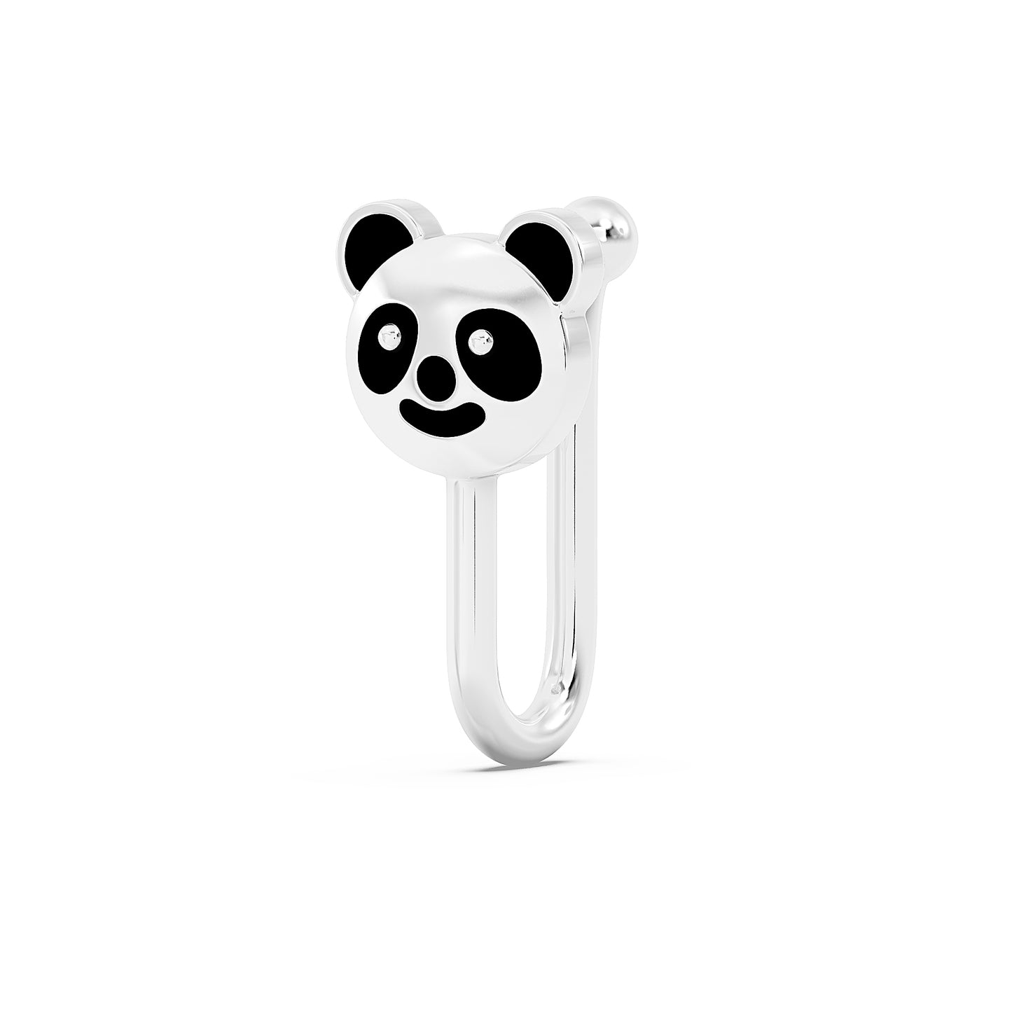 The Pandastic Nose Pin