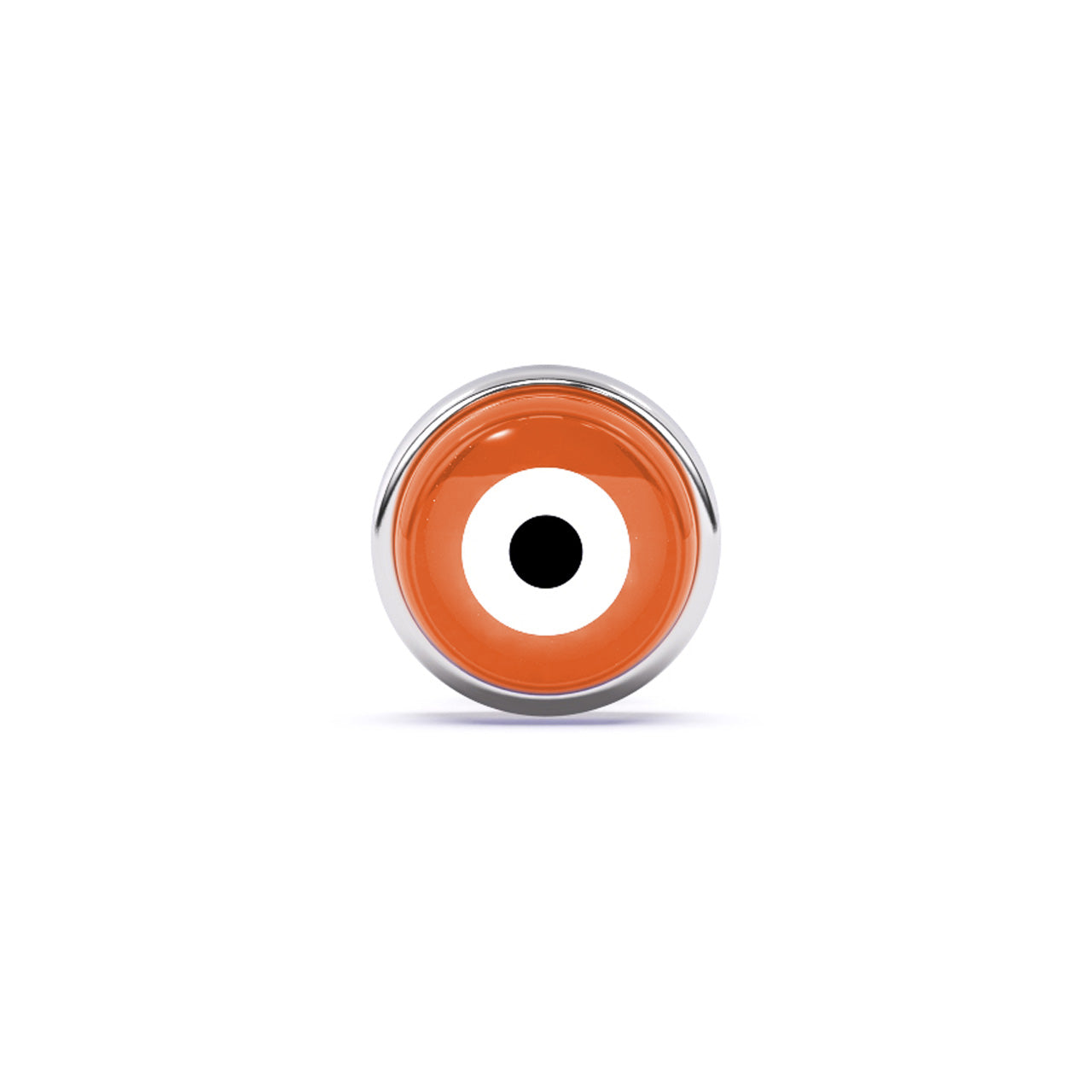 The Evil Eye Orange Candy Watch Pin