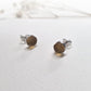 Happy Honey Textured Transparency Earring