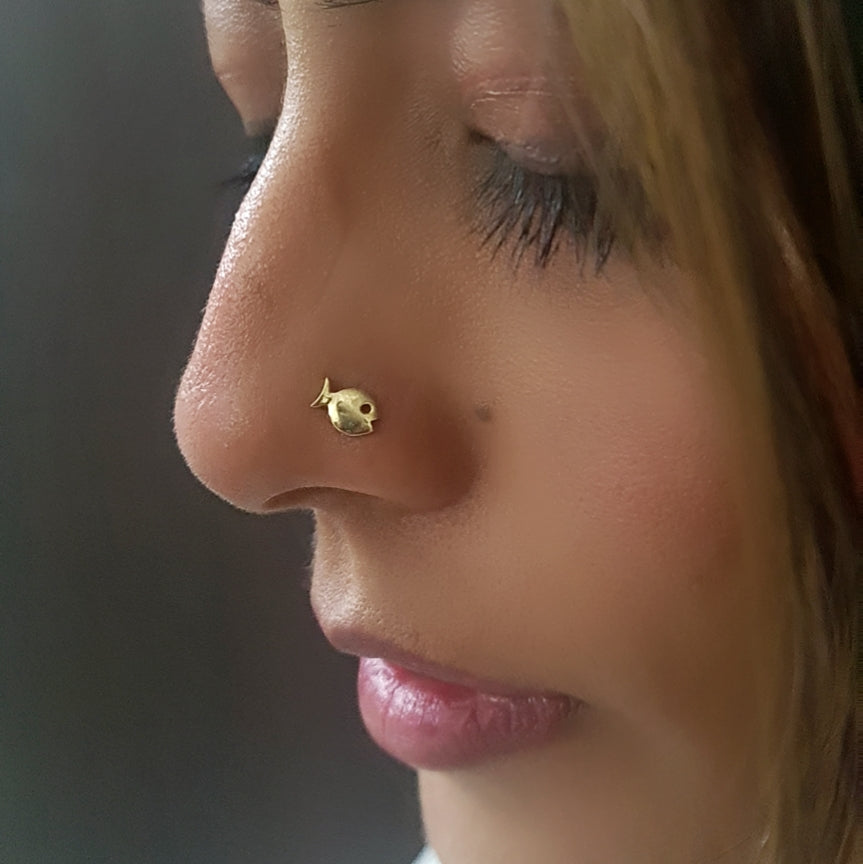 The Fishwish Nose Pin