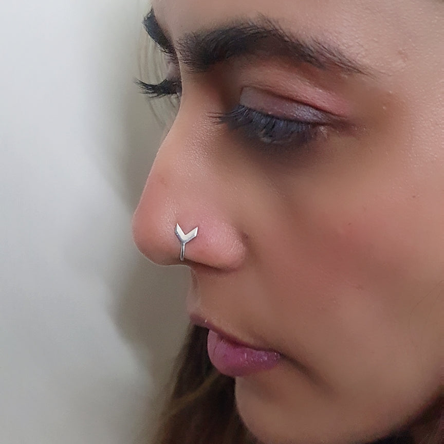 The Chevron Nose Pin