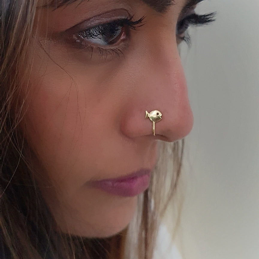 The Fishwish Nose Pin